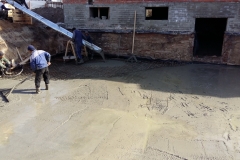 2017 сентябрь 14  бетонирование фундаментной плиты